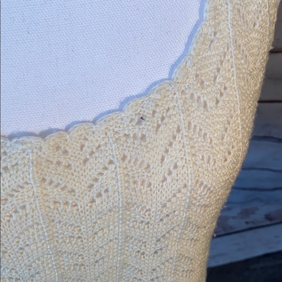 COTTON ON Crochet Cream Small Crop Top - Picture 9 of 13